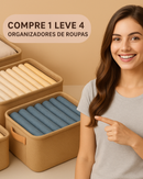FoldUp Max™ – O Organizador Dobrável que Multiplica o Espaço do Seu Guarda-Roupa!