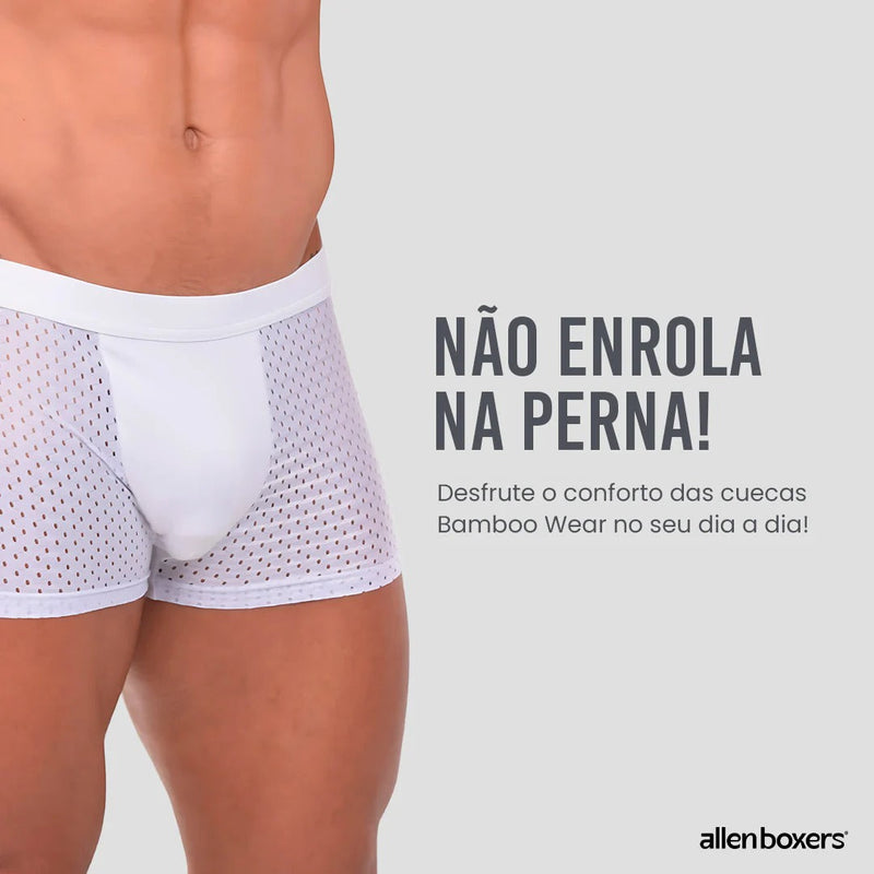 Kit Cuecas Premium Allen Boxers Respiráveis - Pague 5 Leve 10