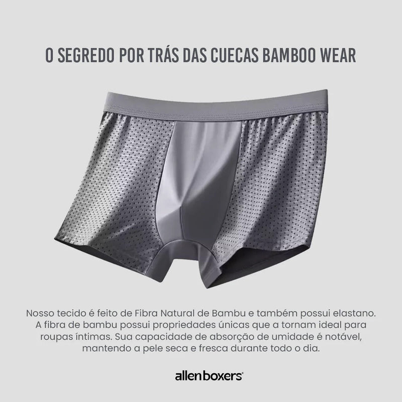 Kit Cuecas Premium Allen Boxers Respiráveis - Pague 5 Leve 10