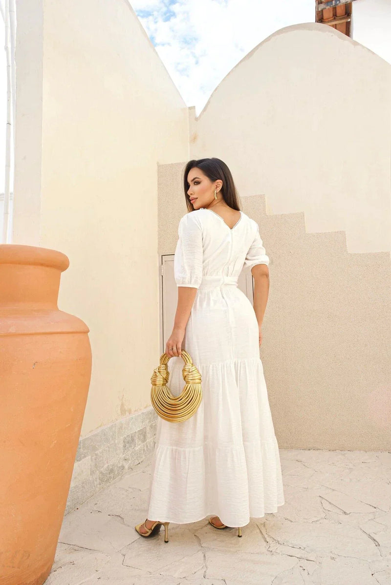 Vestido Longo Pétala