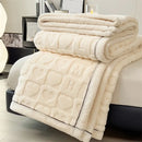 Doce Sonho - Edredom Cobertor Grosso Aconchegante Textura de Lã + BRINDE