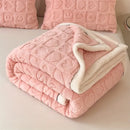 Doce Sonho - Edredom Cobertor Grosso Aconchegante Textura de Lã + BRINDE