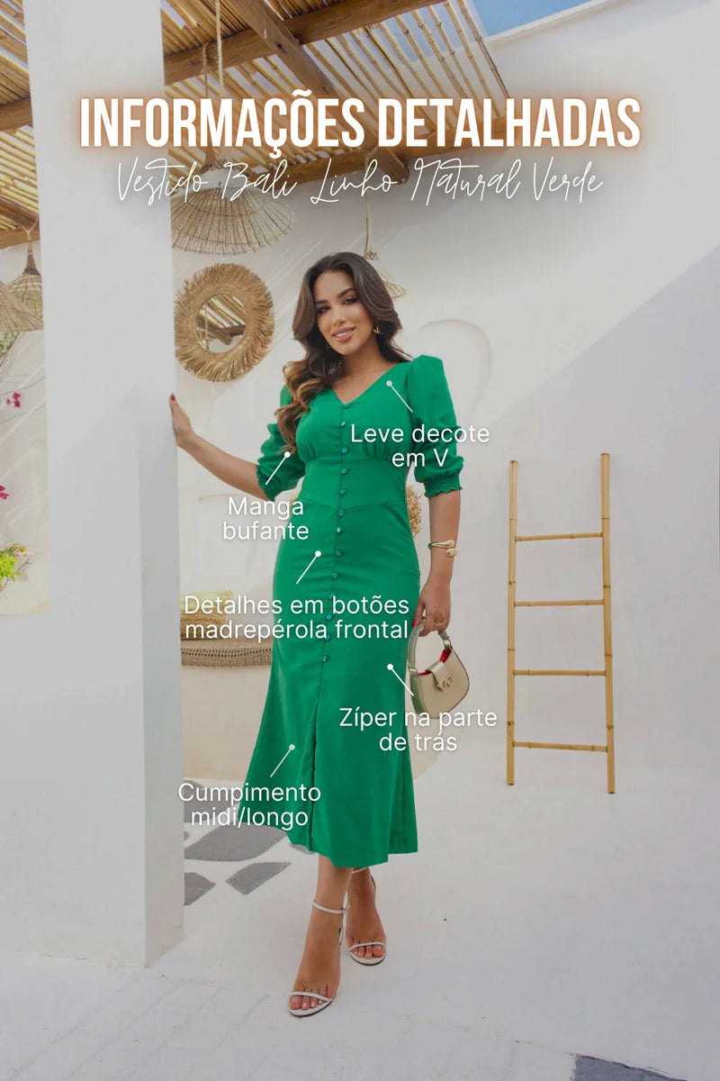 Vestido Bali Linho