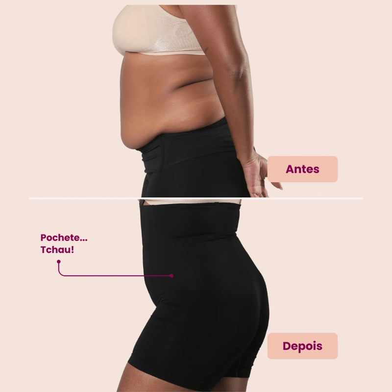 Bermudas Modeladoras que Não Enrola 2 Up Shapers [Compre 1 Leve 2]