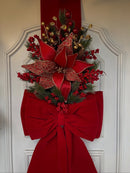 Escapulário Natalino de Veludo para Porta de Entrada – 2,10m x 40cm