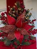 Escapulário Natalino de Veludo para Porta de Entrada – 2,10m x 40cm