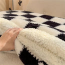 Pluma Algodão - Edredom Cobertor Grosso Aconchegante Textura de Lã + BRINDE