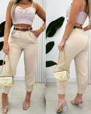 Calça Alfaitaria Cinto Ayumi