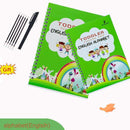 Caderno De Caligrafia Reutilizável Mágico Inteligente Para Crianças