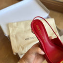 Scarpin Arezzo Couro Slingback Metal Silvia Braz A127570108