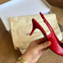 Scarpin Arezzo Couro Slingback Metal Silvia Braz A127570108