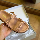 Sandália Papete Arezzo Tiras Nós A120160197