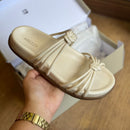 Sandália Papete Arezzo Tiras Nós A120160197