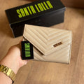 Bolsa Santa Lolla Retangular Transversal Matelassê Texturizada 0471.3F51