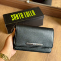 Bolsa Santa Lolla Material Metalizado e Floater Alça Transversal 0470.4597