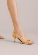 Sandália Tarso Dourada