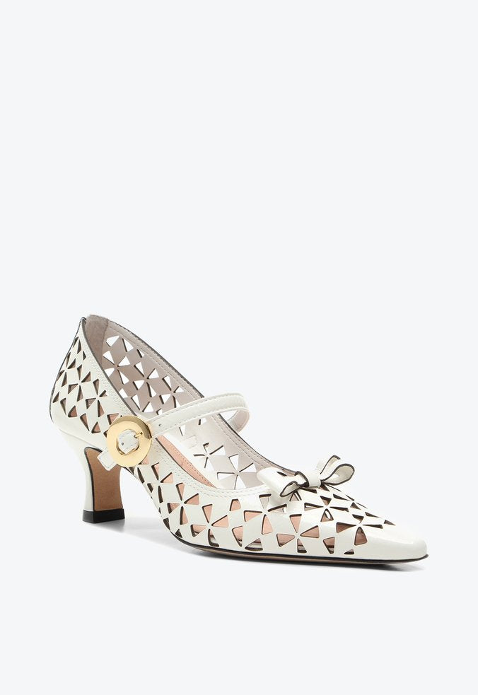 Scarpin Georgina Branco