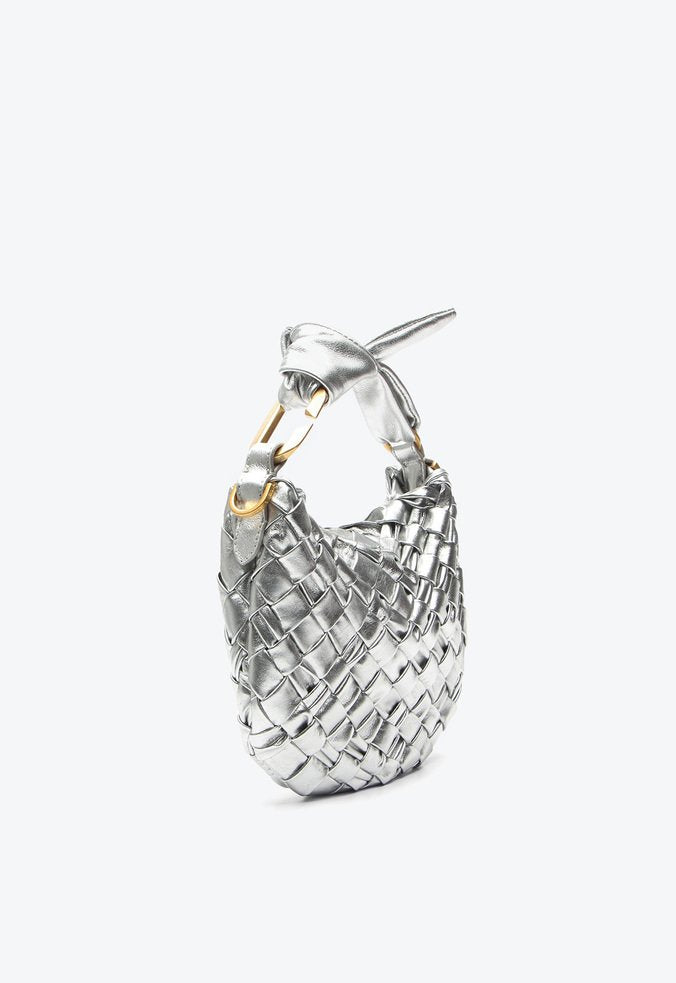 Bolsa Tiracolo Amélia Pequena Prata