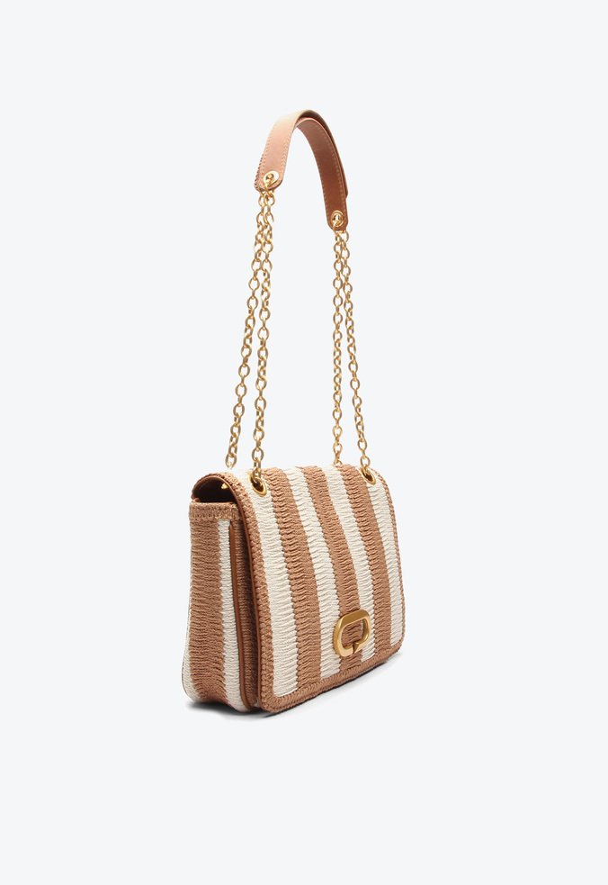 Bolsa Shoulder Melina Média Marrom