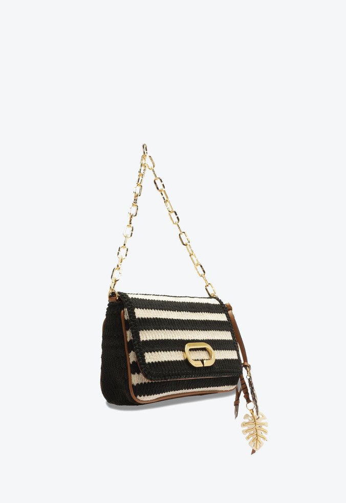 Bolsa Shoulder Larissa Pequena Preto