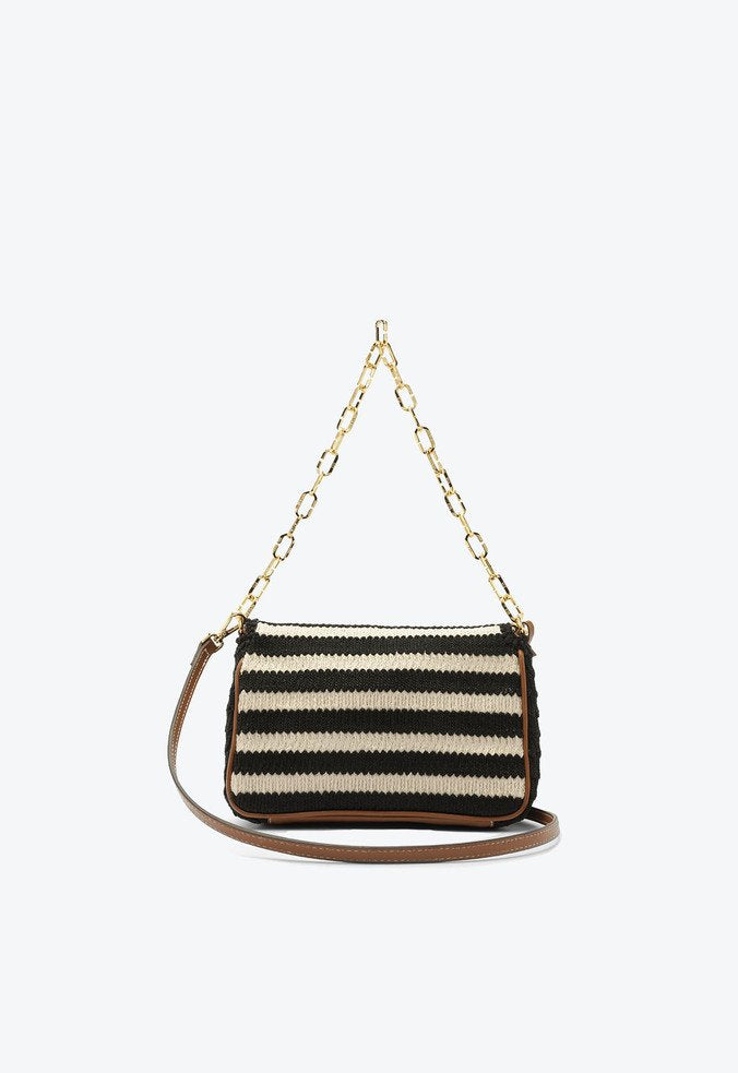 Bolsa Shoulder Larissa Pequena Preto