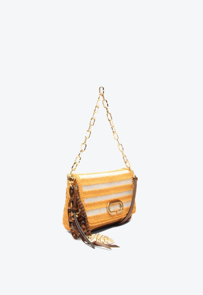 Bolsa Shoulder Larissa Pequena Amarelo