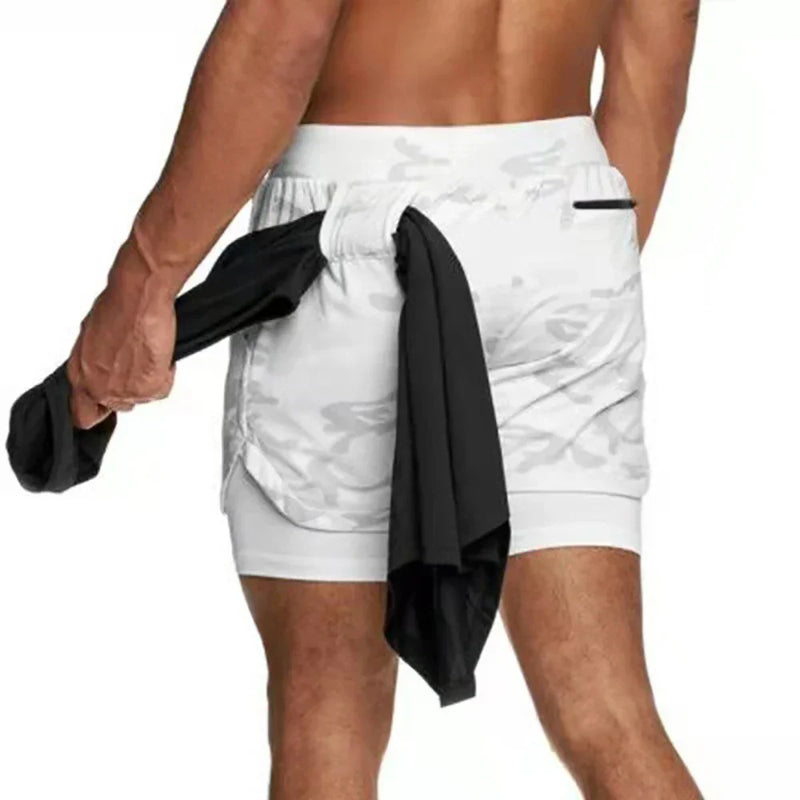 Short Masculino Kaisen 2 em 1 Ultra Performance + Proteção UV