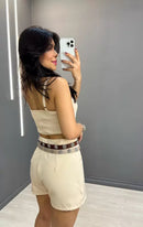 Conjunto Isadora — short-saia