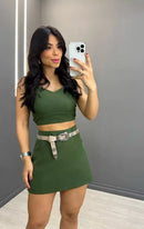 Conjunto Isadora — short-saia