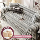 Refúgio Macio - Manta Capa Protetora de Sofá Anti-Risco Animal + BRINDE