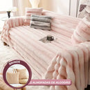 Refúgio Macio - Manta Capa Protetora de Sofá Anti-Risco Animal + BRINDE