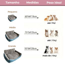 PawFofo - Cama Casinha Para Pets Macia Antiderrapante + BRINDE